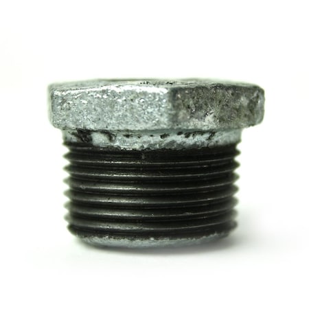 Thrifco Plumbing 3/4 Inch x 1/4 Inch Galvanized Steel Hex Bushing 5218063